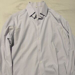 State & Liberty Blue and Pink Button Down Shirt